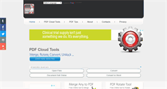 Desktop Screenshot of cloud-pdf.com
