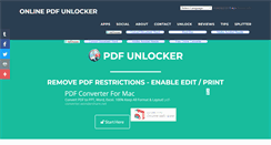 Desktop Screenshot of pdf-unlock.cloud-pdf.com